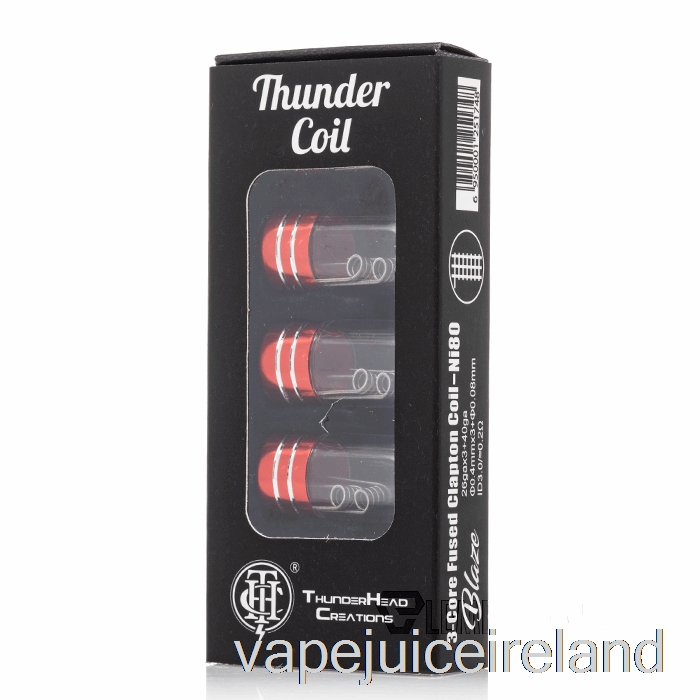 Vape Juice Thunderhead Creations Prebuilt Thunder Coils 3-Core Fused Clapton Coils